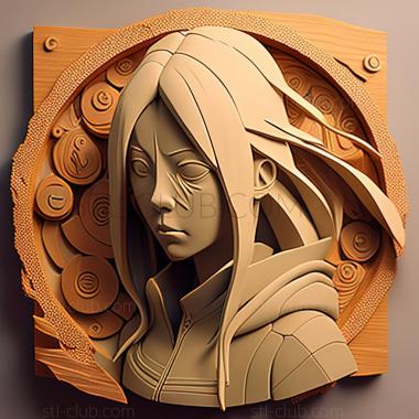 3D model Kushina Uzumaki FROM NARUTO (STL)